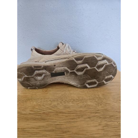 Josef Seibel Fergey 56 Women's Size 41 (10-10.5 US) Cream Soft Leather Sneaker - Picture 5 of 8